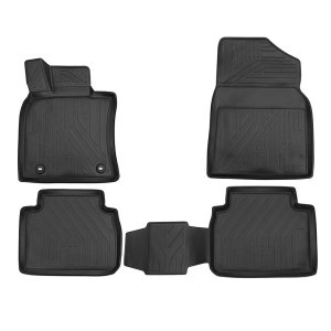 Toyota Camry Floor Mats - Omac - Rubber TPE - Black - 2018-2024